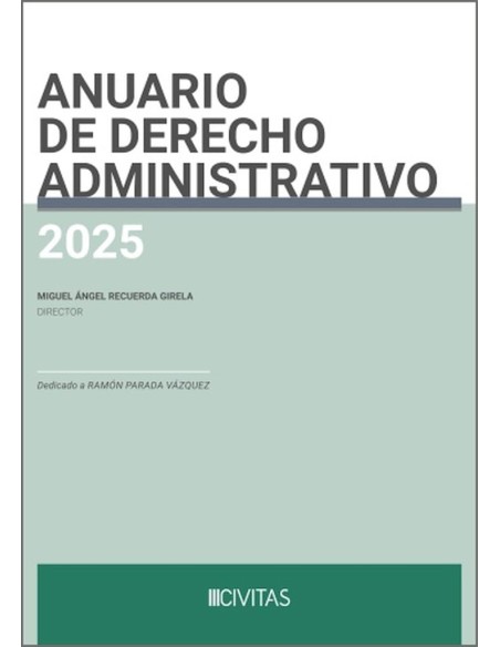 ANUARIO DE DERECHO ADMINISTRATIVO 2025