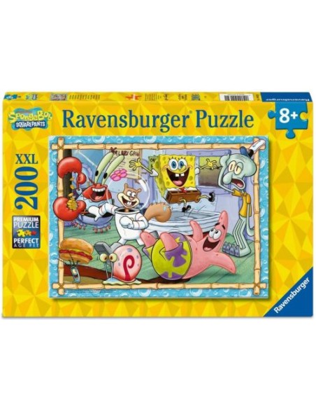 PUZZLE 2D 200 PIEZAS BOB ESPONJA RAVENSBURGER
