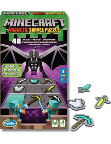 JUEGO DE MESA MINECRAFT MAGNETIC TRAVEL PUZZLE RAVENSBURGER
