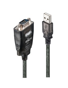 42686 cable de serie Negro 1,1 m USB tipo A DB-9