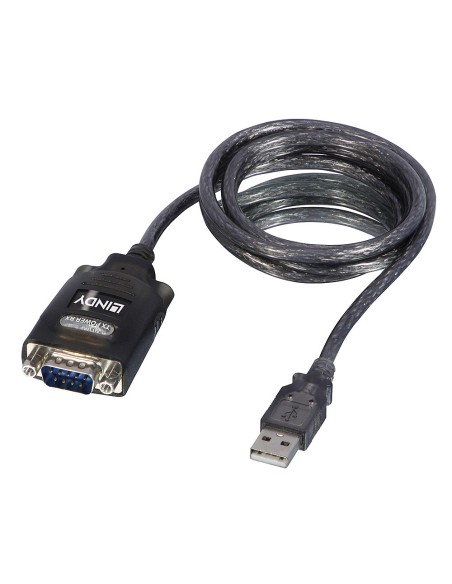 42686 cable de serie Negro 1,1 m USB tipo A DB-9