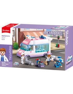 VEHICULO DE EMERGENCIA MEDICA 248 PIEZAS METROPOLIS