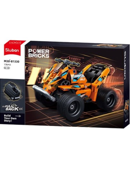 QUAD ATV 176 PIEZAS POWER BRICKS SLUBAN