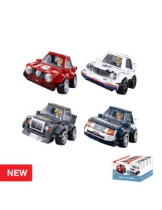 EXP 8 COCHE DE CARRERAS 156 PIEZAS 4 MODELOS MCAR SLUBAN