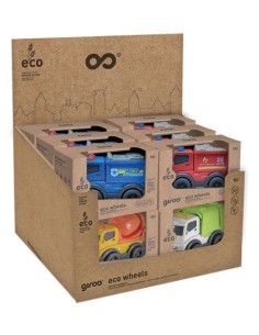 EXP 12 CAMION URBANO ECO 8 CM SURTIDOS GIROS