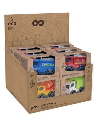 EXP 12 CAMION URBANO ECO 8 CM SURTIDOS GIROS