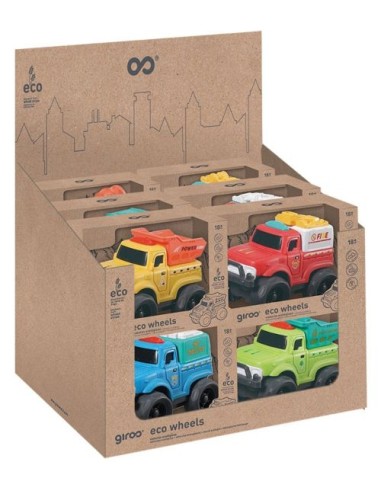 EXP 12 CAMION URBANO ECO 11 CM SURTIDO GIROS