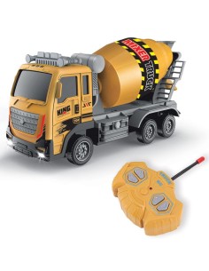 CAMION HORMIGONERA ESCALA 1 16 CON FUNCIONES Y LUZ GIROS