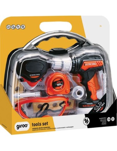 CAJA DE HERRAMIENTAS 16 PIEZAS GIROS
