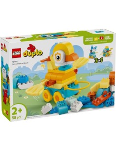 ANIMALES SOBRE RUEDAS 3 EN 1 LEGO DUPLO