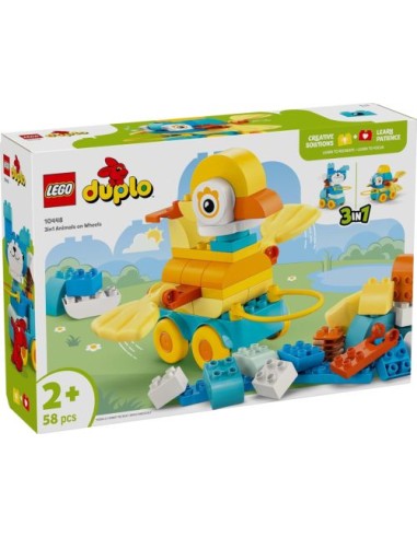 ANIMALES SOBRE RUEDAS 3 EN 1 LEGO DUPLO