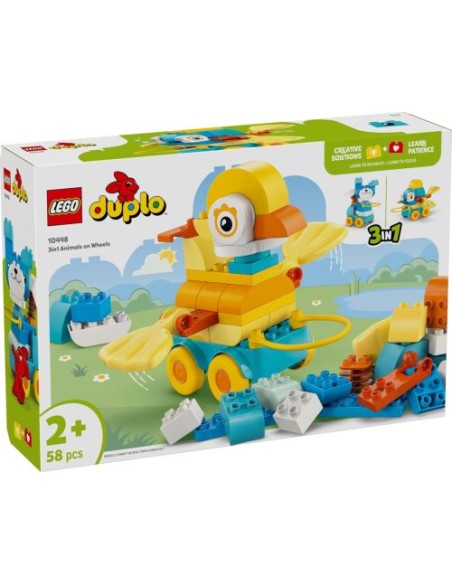 ANIMALES SOBRE RUEDAS 3 EN 1 LEGO DUPLO