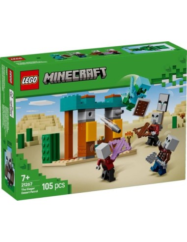 LA PATRULLA DEL DESIERTO DE LOS MALDEANOS LEGO MINECRAFT