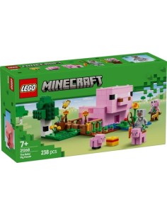 LA CASA CERDO BEBE LEGO MINECRAFT