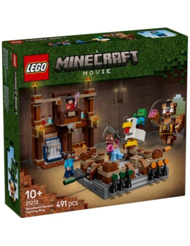 EL RING DE COMBATE DE LA MANSION DEL BOSQUE LEGO MINECRAFT