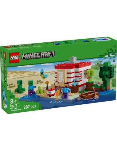 LA CASA DINAMITA DE LA SELVA LEGO MINECRAFT