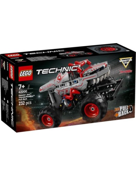 MONSTER JAM THUNDERROARUS CON MOTOR DE CARGA MANUAL LEGO