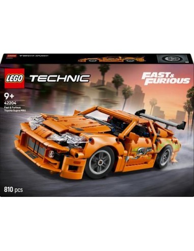 FAST AND FURIOUS TOYOTA SUPRA MK4 LEGO