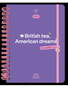 Agenda anual semanal 2026 Maria Speaks English