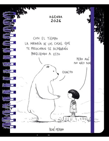 Agenda anual semanal 2026 Rene Merino
