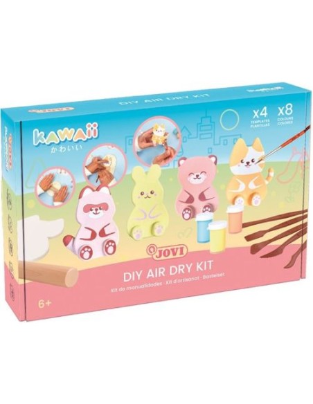 Kit de manualidades para hacer personajes con pasta endurecible air dry