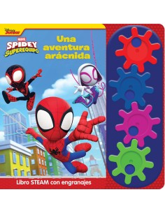 UNA AVENTURA ARACNIDA LIBRO STEAM CON ENGRANAJES SPIDEY