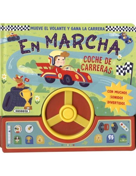 En marcha Coche de carreras