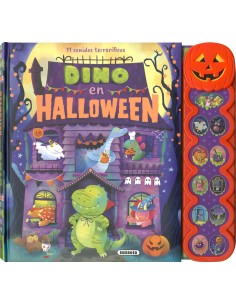 Dino en Halloween