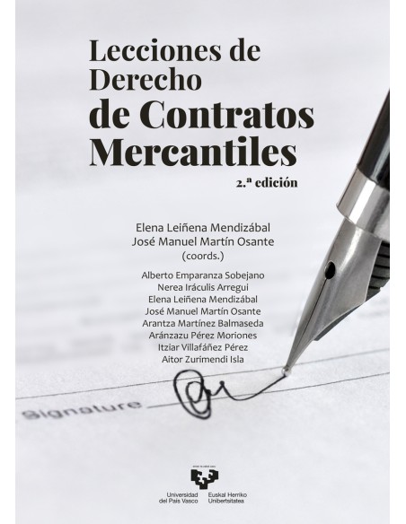 LECCIONES DE DERECHO DE CONTRATOS MERCANTILES