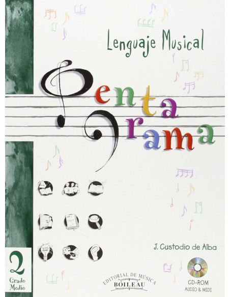 Lenguaje musical pentagrama 2