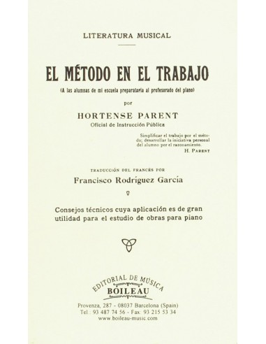 El metodo en el trabajo