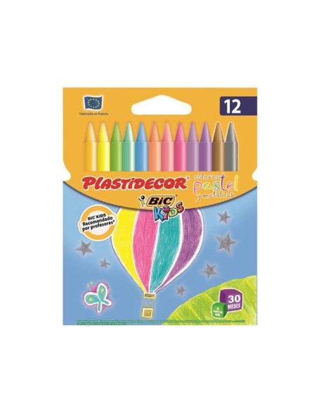 BIC EST. 12 PLASTIDECOR PASTEL 933961