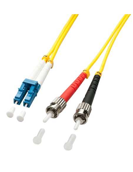 2m LC/ST Cable de fibra óptica e InfiniBand Multicolor, Amarillo