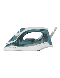 Baltic 2400 Plancha vapor-seco Teflón 2400 W Verde, Blanco