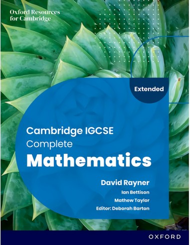 New Cambridge Igcse Complete Mathematics Extended Student Book Sixth Edition
