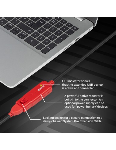 42783 hub de interfaz 480 Mbit/s Negro
