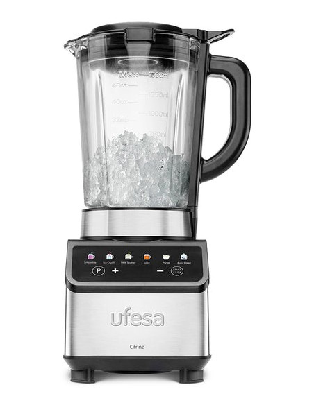 Citrine Batidora de vaso 1200 W Azul oscuro, Acero inoxidable