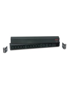 RACK PDU BASIC 1 U 16A 230V unidad de distribución de energía (PDU) 12 salidas AC 0U/1U Negro