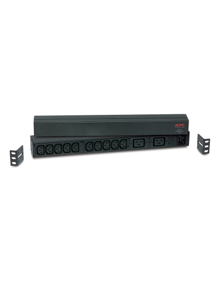 RACK PDU BASIC 1 U 16A 230V unidad de distribución de energía (PDU) 12 salidas AC 0U/1U Negro