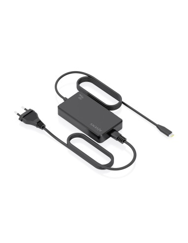 Cargador De Sobremesa GaN 45W PD3.0 1xUSB-C 1.8m, Negro