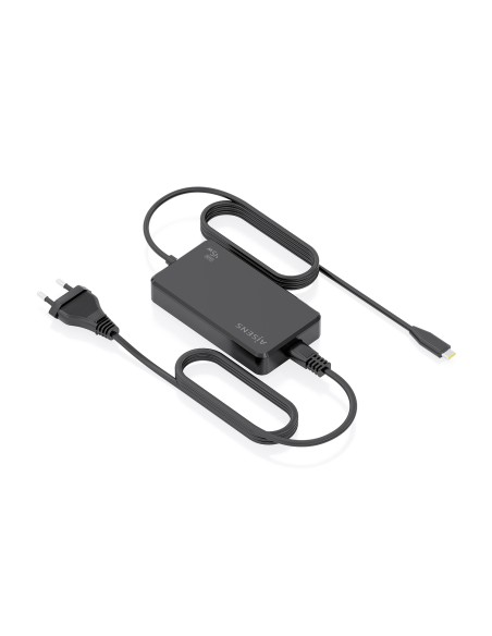 Cargador De Sobremesa GaN 45W PD3.0 1xUSB-C 1.8m, Negro
