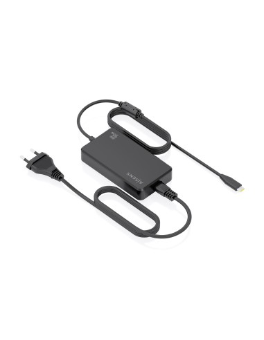 Cargador De Sobremesa GaN 90W PD3.0 1xUSB-C 1.8m, Negro