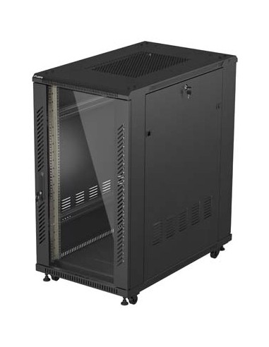 FF01-6022-12B armario rack 22U Rack o bastidor independiente Negro