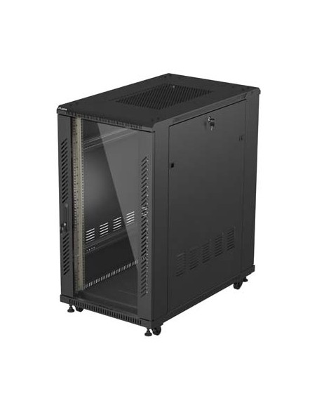 FF01-6022-12B armario rack 22U Rack o bastidor independiente Negro