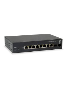 GEP-1051 switch Gestionado L2/L3/L4 Gigabit Ethernet (10/100/1000) Energía sobre Ethernet (PoE) Negro