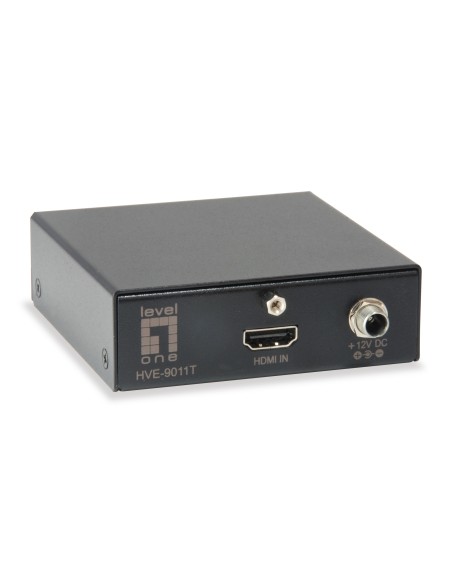 HVE-9010 extensor audio/video Transmisor y receptor de señales AV Negro