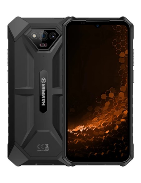 Iron V 16,5 cm (6.5") SIM doble Android 13 4G USB Tipo C 6 GB 64 GB 6320 mAh Negro