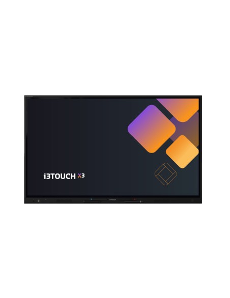 i3TOUCH X3 pizarra blanca interactiva 165,1 cm (65") 3840 x 2160 Pixeles Pantalla táctil Negro