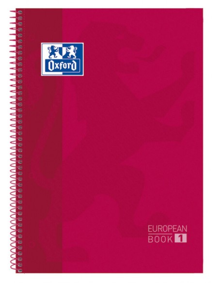 100430198 cuaderno y block Rojo A4 100430198 Pack 5 Unid