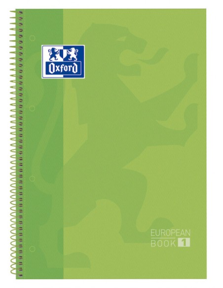 100430199 cuaderno y block Verde A4 100430199 Pack 5 Unid